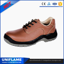 Usine Femmes Chaussures de Sécurité Cuir Rose Ufa083